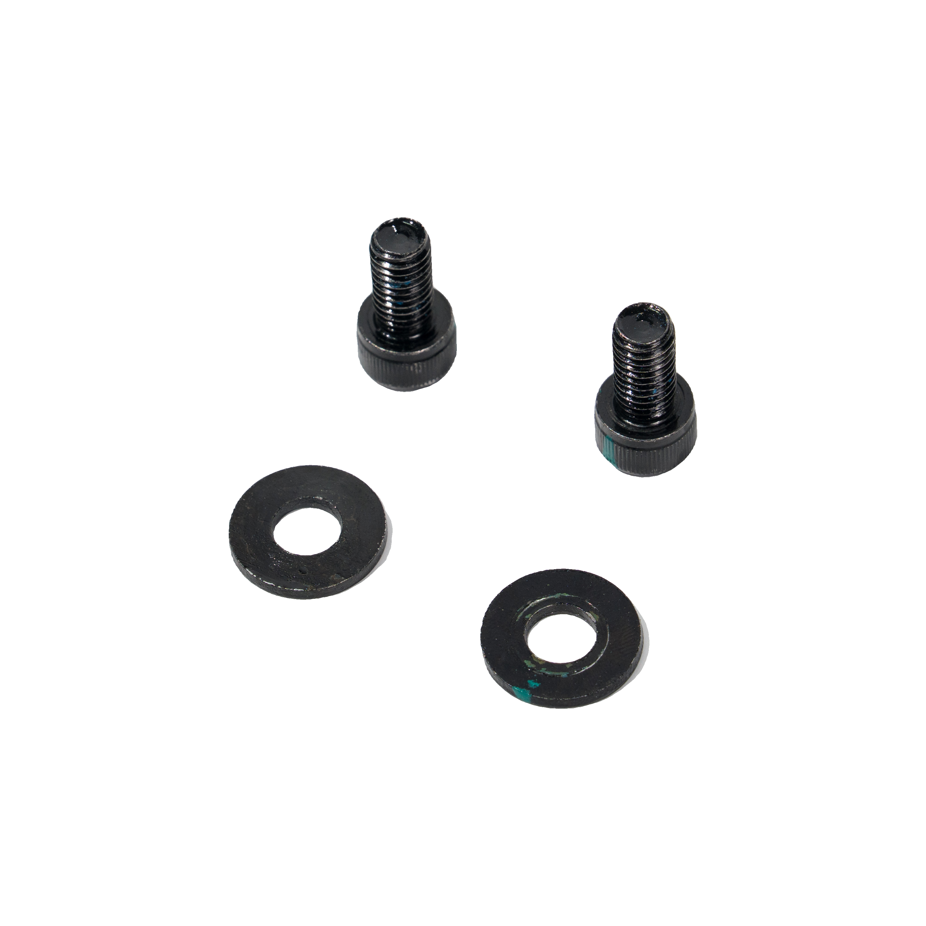 Front wheel axle mounting components