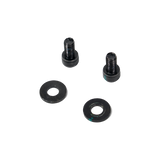 Front wheel axle mounting components