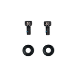 Front wheel axle mounting components